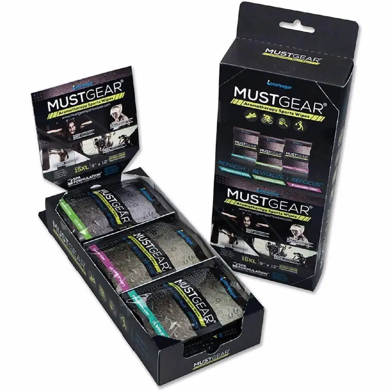 Mustgear Aromatherapy Sports Wipes 1