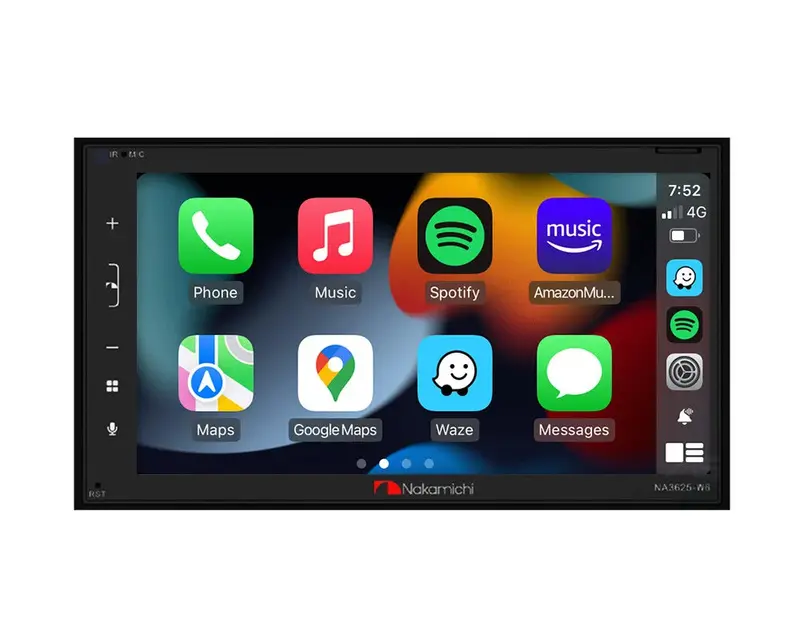 Nakamichi Na3625-W6 6.8" Multimedia Wireless Carplay Android Auto Head Unit 1