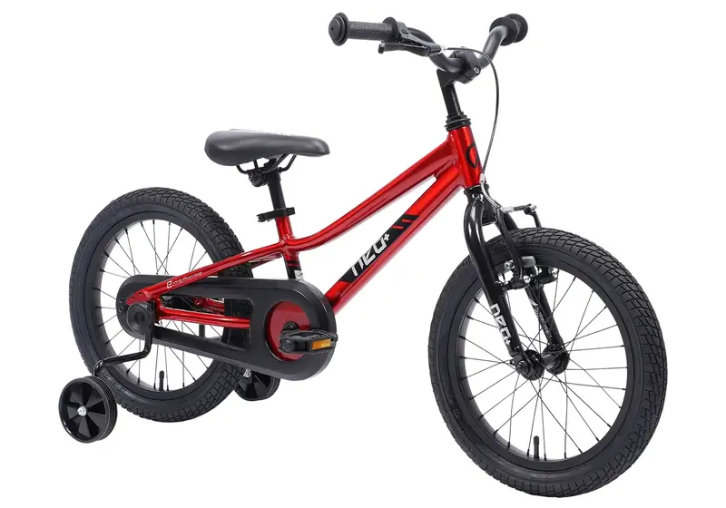 Neo+ 16 Children's Bike, Chrome Red, Age 3-6 Years, Rider Height: 95-117Cm 1