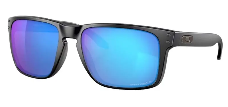 Oakley Holbrook Xl - Matte Black With Prizm Sapphire Polarized Lens 1