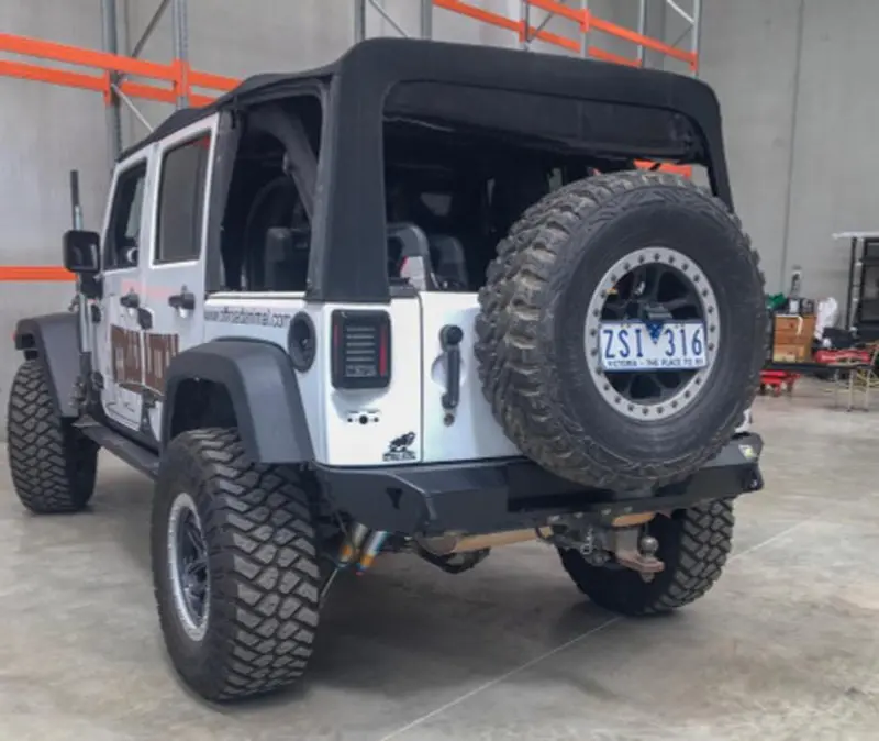 Offroad Animal Rear Bumper, Jeep Wrangler Jk 07-2018 1