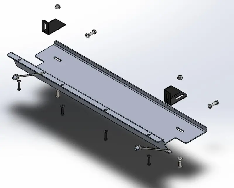 Offroad Animal  Skid Plate, Jk Wrangler Bull Bar 1