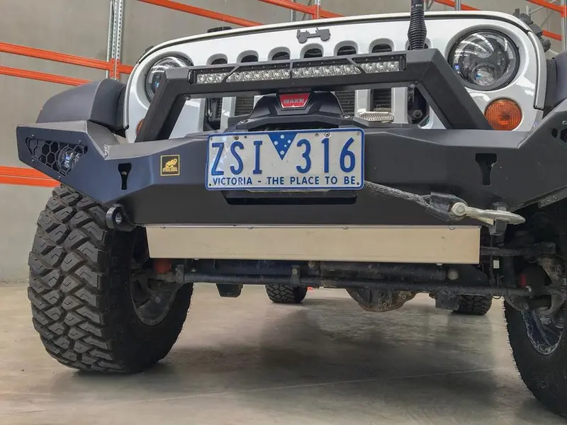Offroad Animal Skid Plate, Jk Wrangler Bull Bar 1