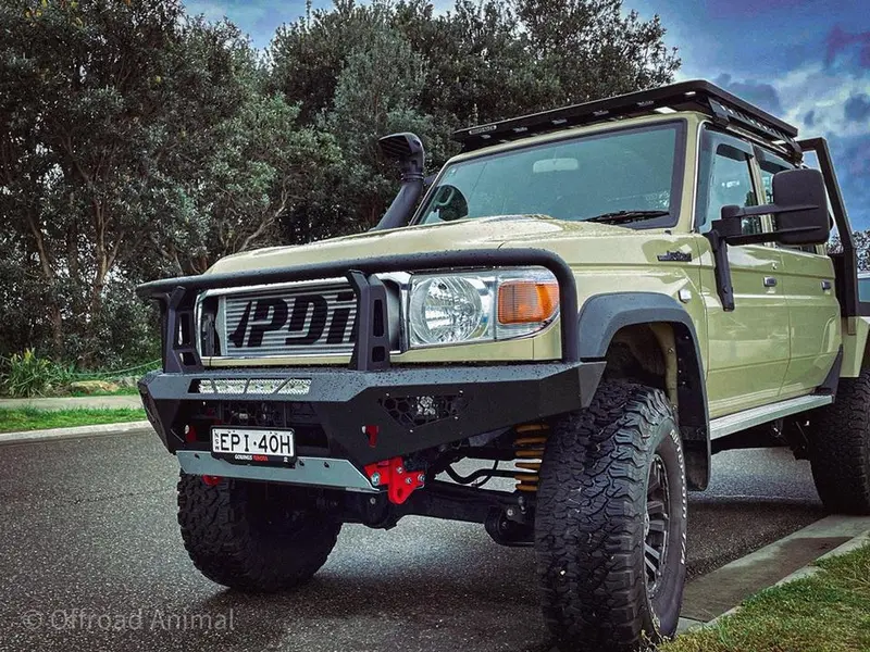 Offroad Animal Toro Bull Bar, Suitable For Toyota Land Cruiser 76, 78, 79 Series, 2007-2023 1