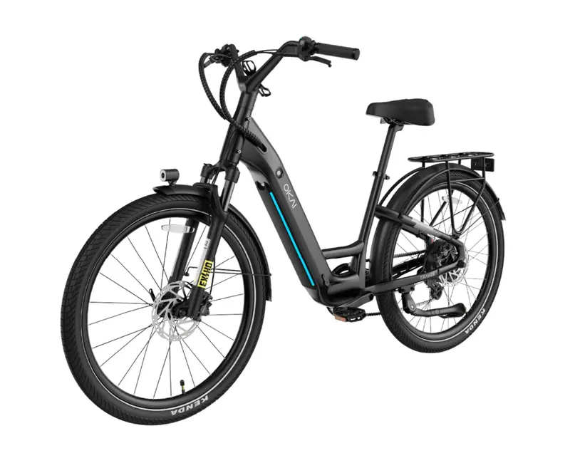 Okai Travrs Eb80 Step Thru Commuter Electric Bike 1