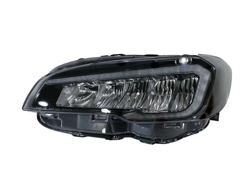 Olm Hikari Headlight Smoked / Black Out Overlays - 2015-2020 Wrx / Sti 1