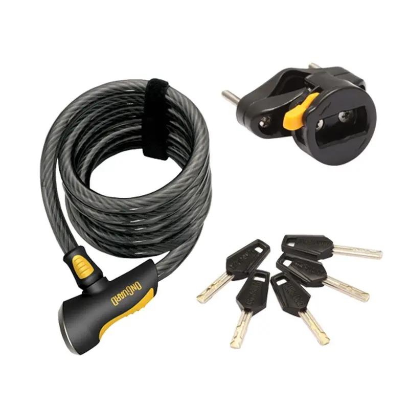 Onguard Doberman Coil Cable Keyed 185Cm X 12Mm 1