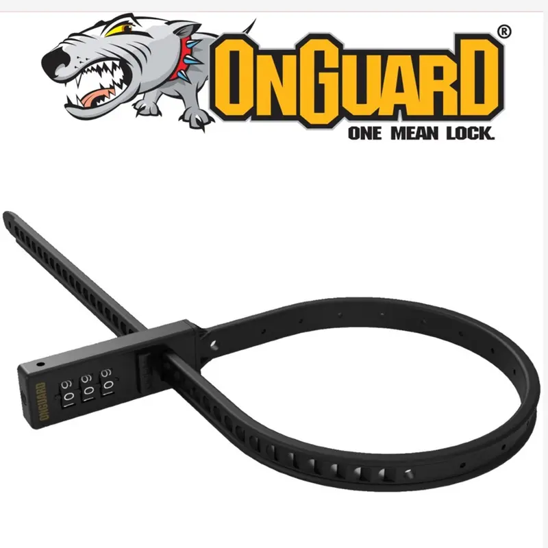 Onguard Zip Lock Combo 56Cm, Black 1