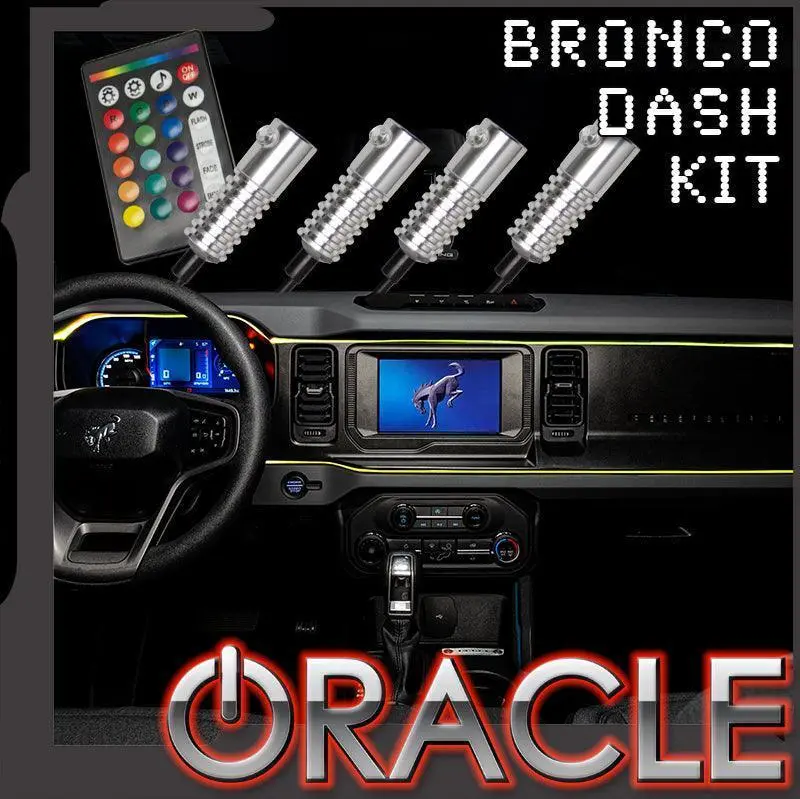 Oracle Colorshift Fiber Optic Led Interior Kit - 2021+ Bronco 1