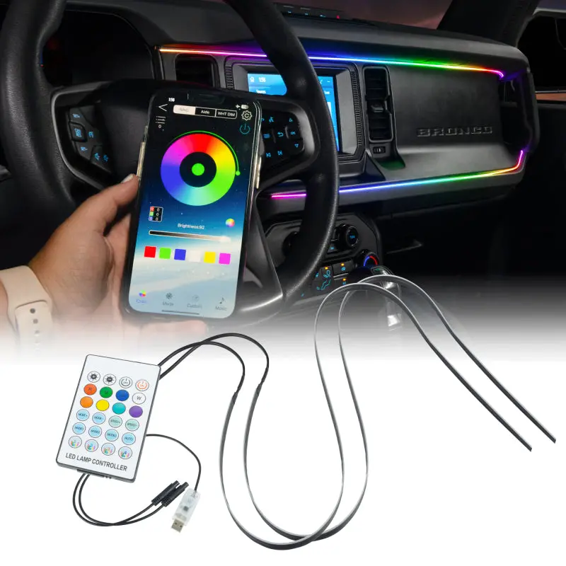Oracle Colorshift Led Interior Dash Board Kit - 2021+ Bronco 1
