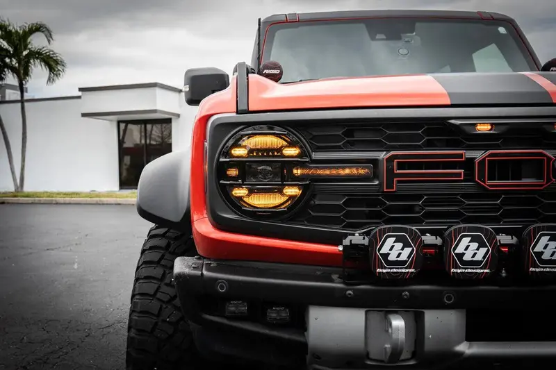 Osd Ag Style Headlight Guards - 2021+ Bronco 1