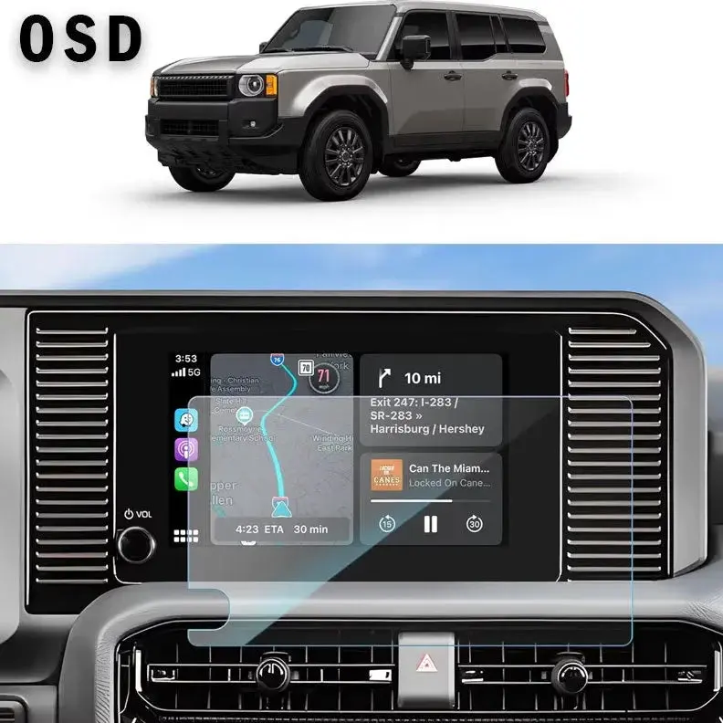Osd Glass Screen Protector For 8" Multimedia System - 2024 Land Cruiser 1958 1
