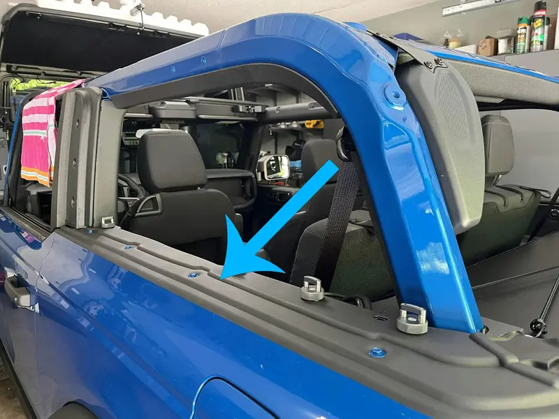 Osd Plastic Ledge Protection Panels (2 Pcs) - 2021+ Bronco 2 Door 1