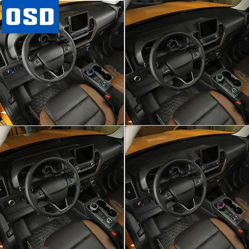 Osd V1 Cnc Aluminum Knob Set (7 Pieces) - 2021+ Bronco Sport 2