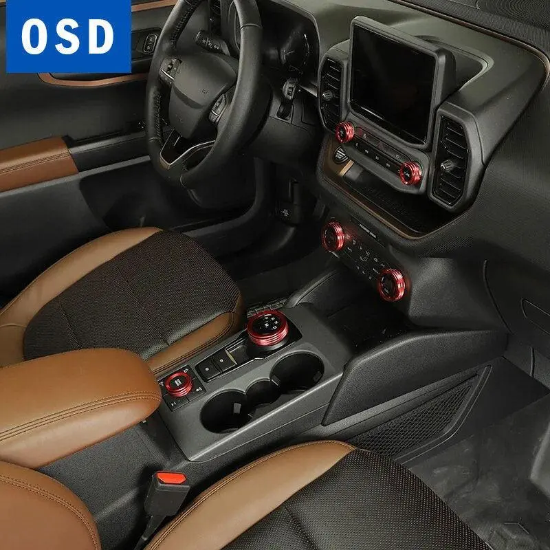 Osd V1 Cnc Aluminum Knob Set (7 Pieces) - 2021+ Bronco Sport 3