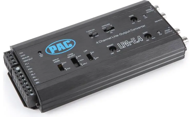 Pac Lpa-E.4  Advanced 4-Channel Active Line Output Converter With Auto Turn-On 1