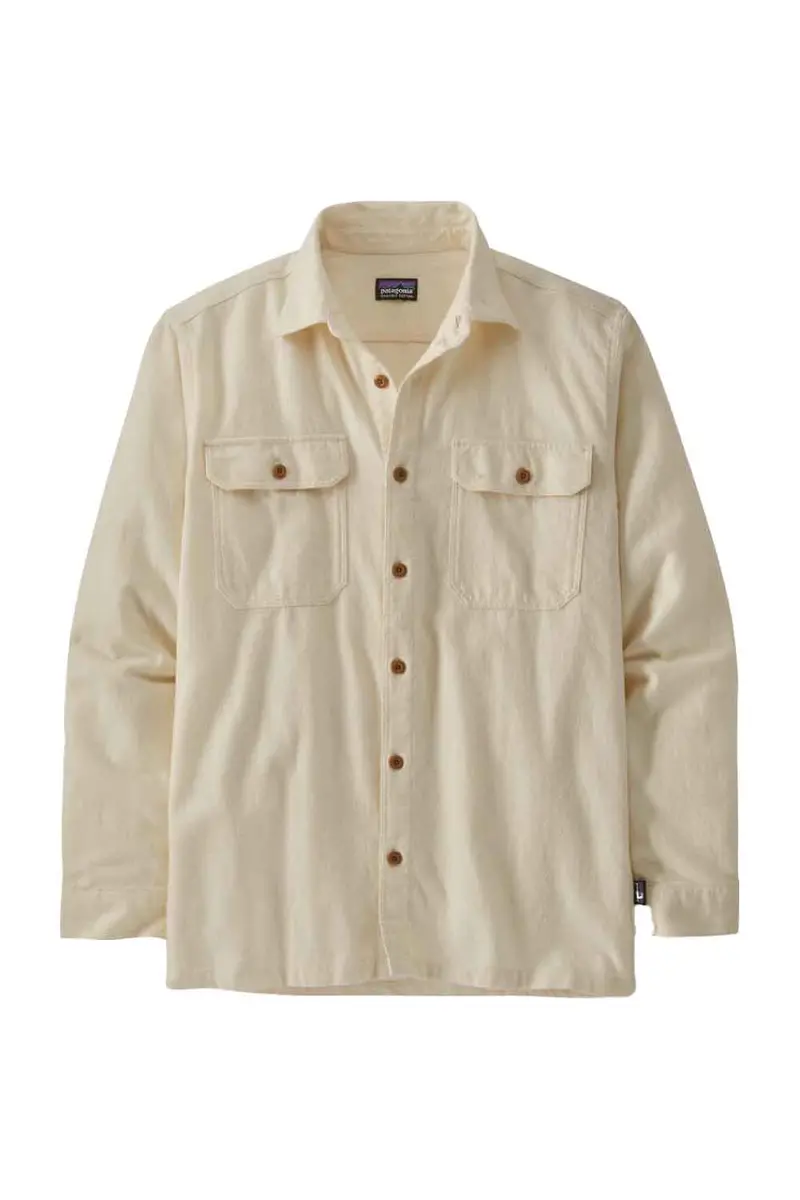 Patagonia Mens Long Sleeve Organic Cotton Mw Fjord Flannel Shirt 1