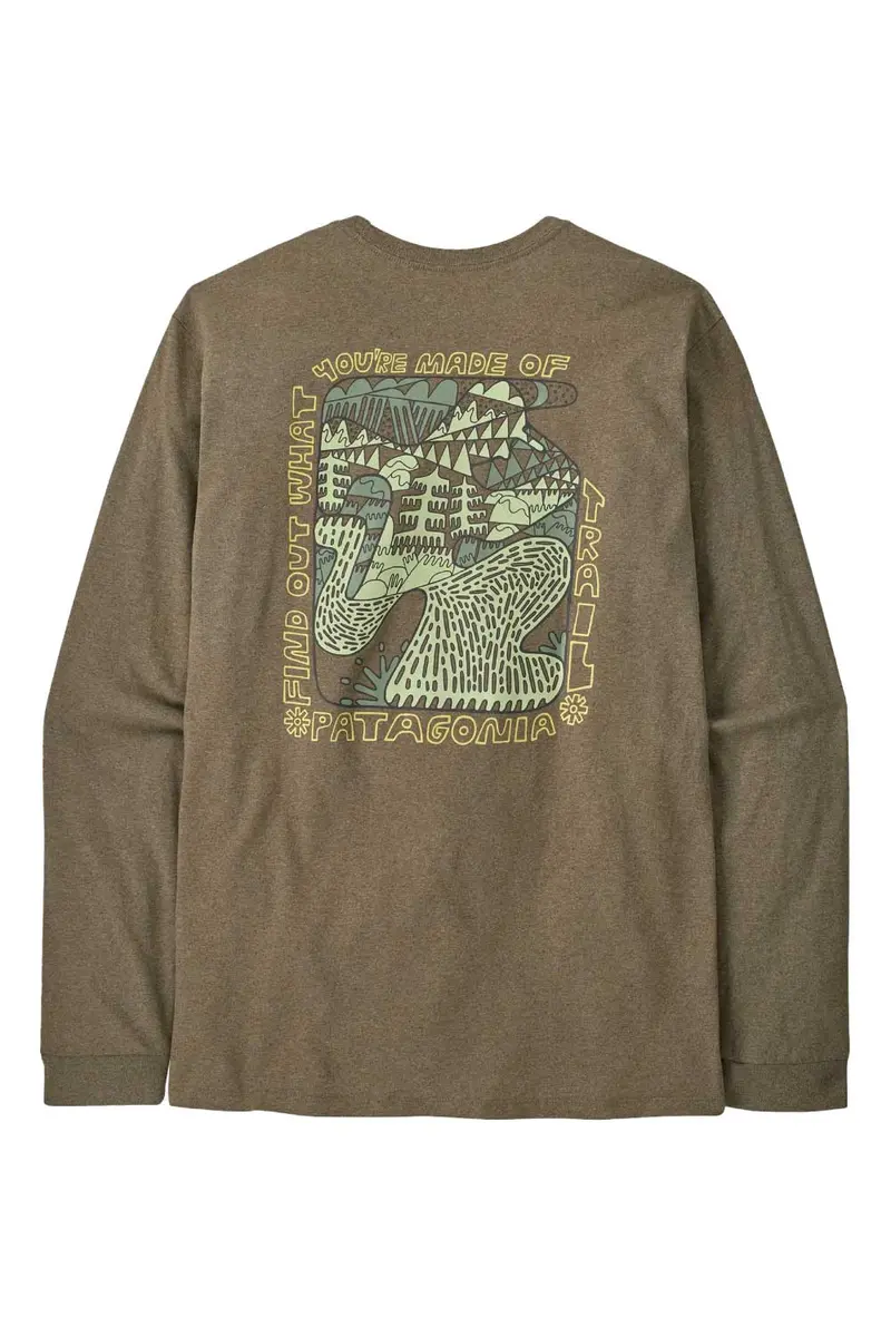 Patagonia Mens Long - Sleeved Made Of Responsibili-Tee 1