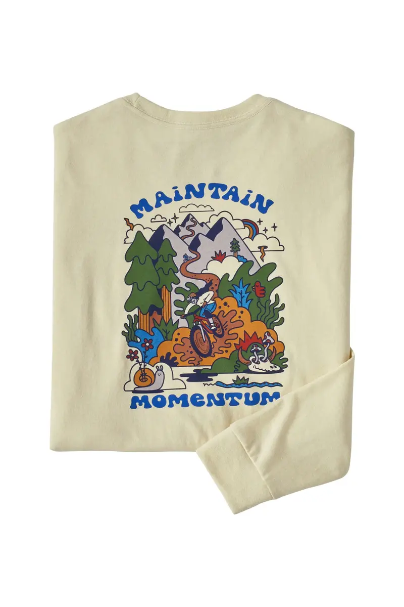 Patagonia Men's Long-Sleeved Maintain Momentum Pocket Responsibili-Tee® 1