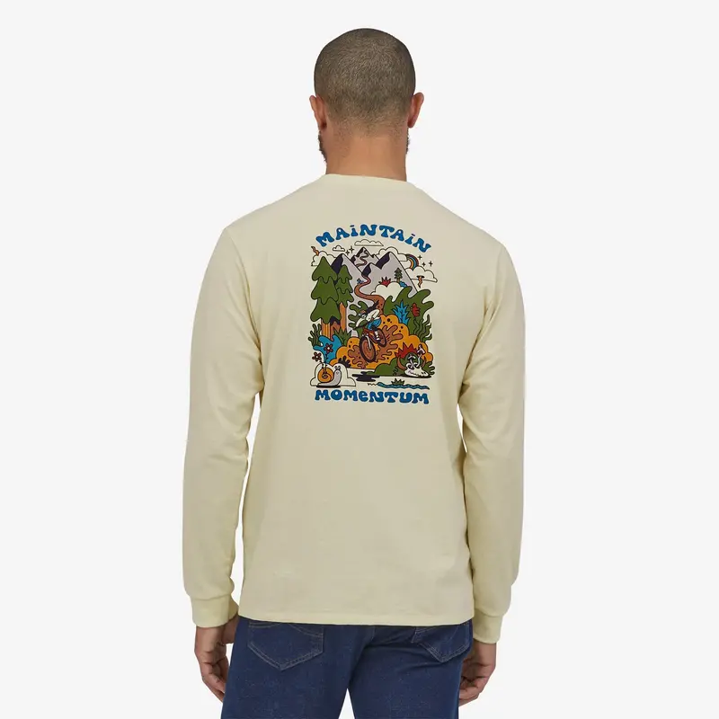 Patagonia Men's Long-Sleeved Maintain Momentum Pocket Responsibili-Tee® 3