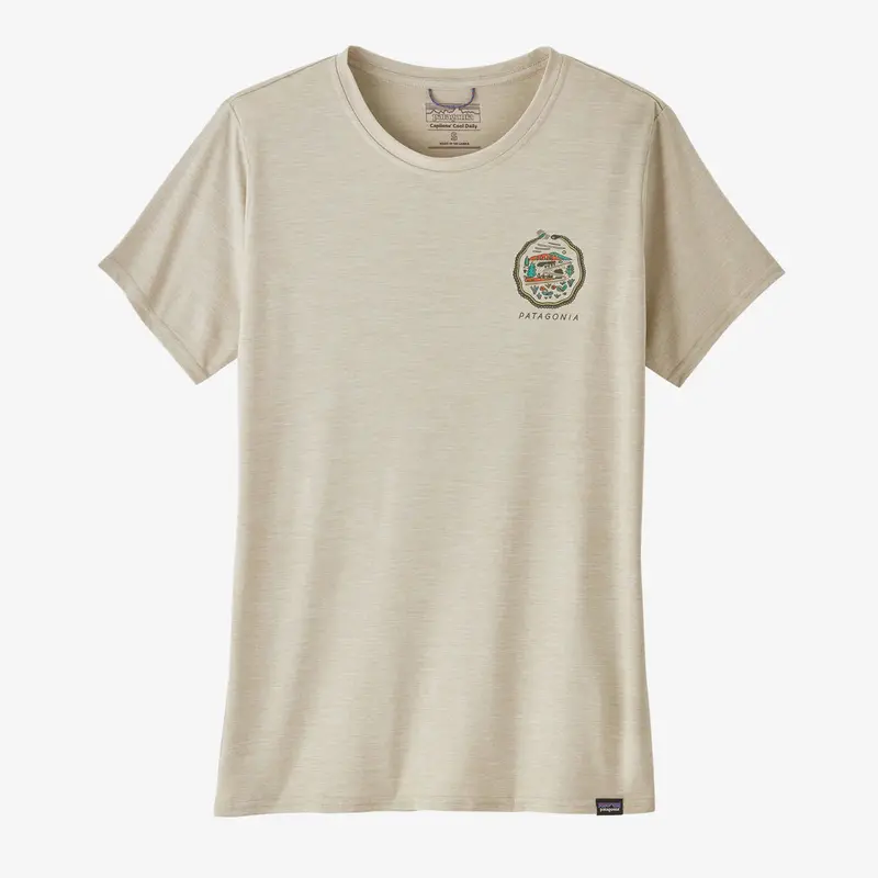 Patagonia Women's Cap Cool Daily Graphic Shirt - Lands 4