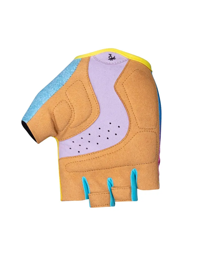 Pedal Palms Fingerless Bike Gloves - Palm Springs 2