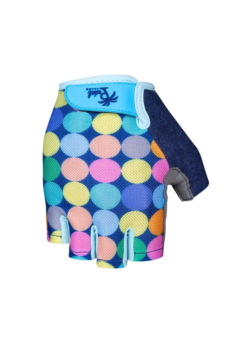 Pedal Palms Fingerless Bike Gloves - Polka Iii 1