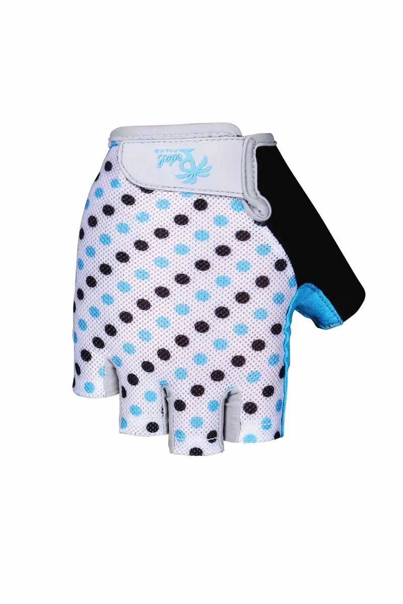 Pedal Palms Polka 2 Fingerless Bike Gloves 1