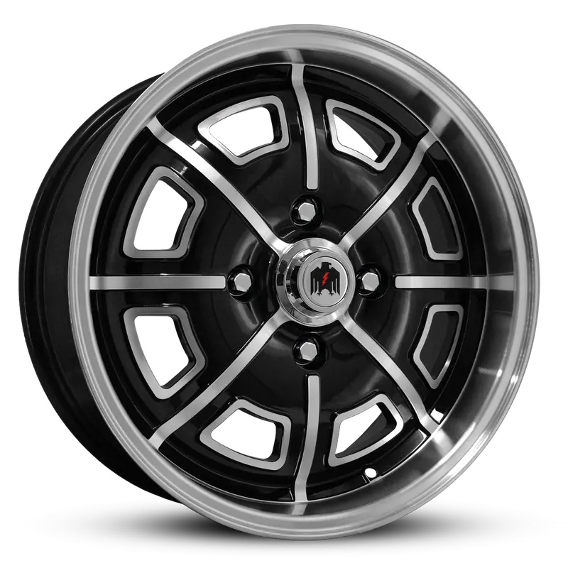 Pedrini | Gloss Black Full Machined Face, Windows, & Lip 1