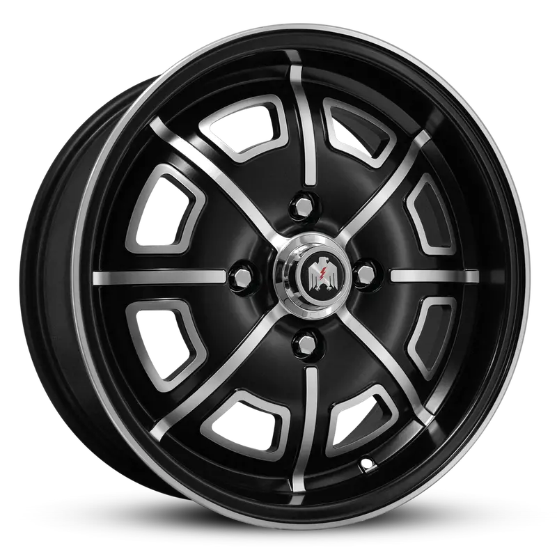 Pedrini | Satin Black Full Machined Face, Windows & Lip Edge 1