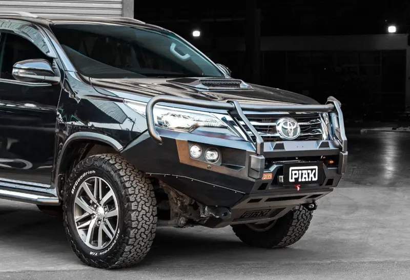 Piak Elite 3-Loop Winch Bar Toyota Fortuner 2015+ (Black) 1