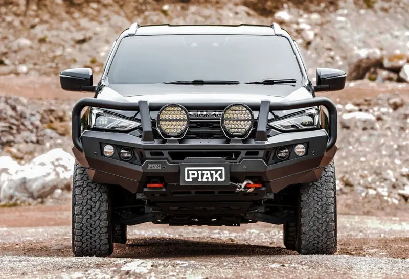 Piak Genesis Loop Bar Isuzu Mu-X 2021+ (Orange & Black) 1