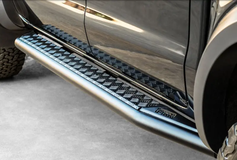 Piak Side Steps Rockrunner Ford Ranger Raptor Px Mkiii (7-2018 On) (Black) 1