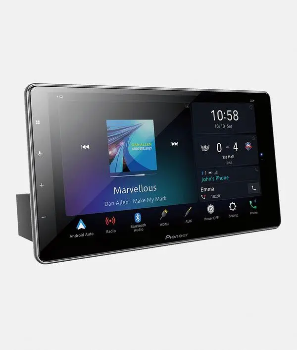 Pioneer Dmhzf7650bt 9" Floating Wireless Apple Carplay & Android™ Auto Head Unit 1