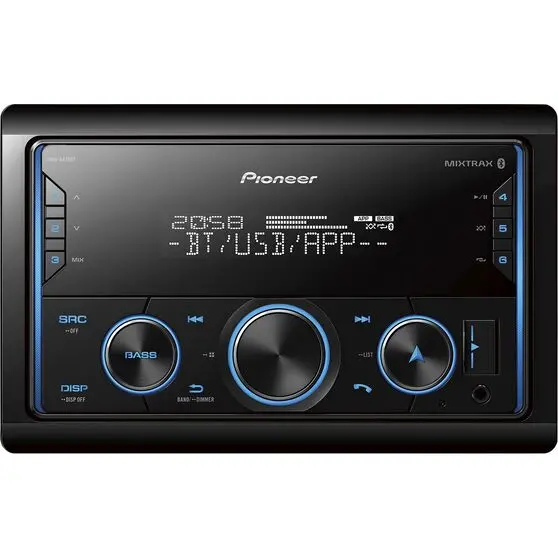 Pioneer Mvh-S425bt Double Din Mechless Usb/Aux/Bluetooth Stereo 1