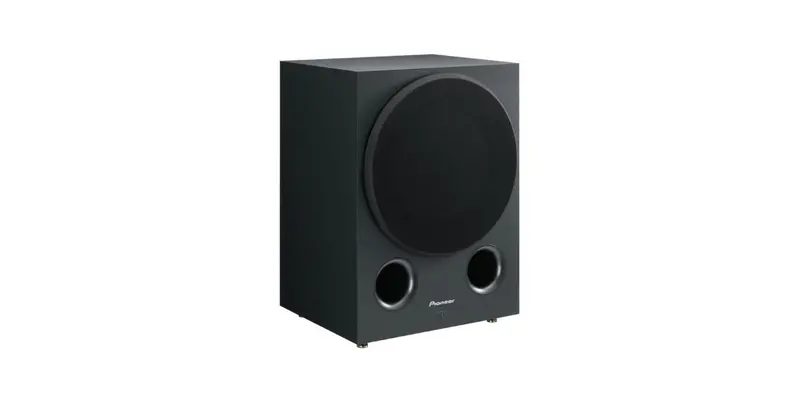 Pioneer S-62W-B 12Inch 200 Watt Subwoofer With Class D Amplifier 1