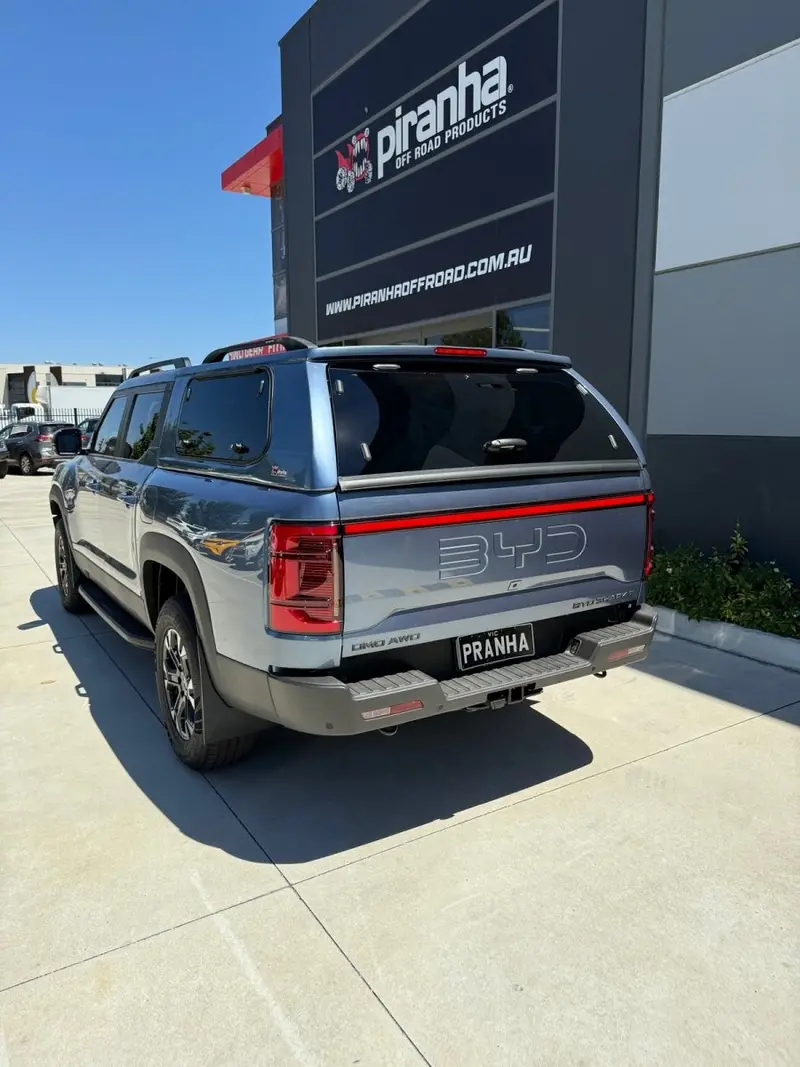 Piranha Off Road Fiberglass Canopy To Suit Byd Shark 2024+ | Secure, Ute Canopy 1