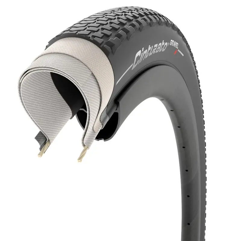 Pirelli Cinturato Gravel  Hard Pack Tubeless Ready Tyre 650/27.5"X45c Black 1