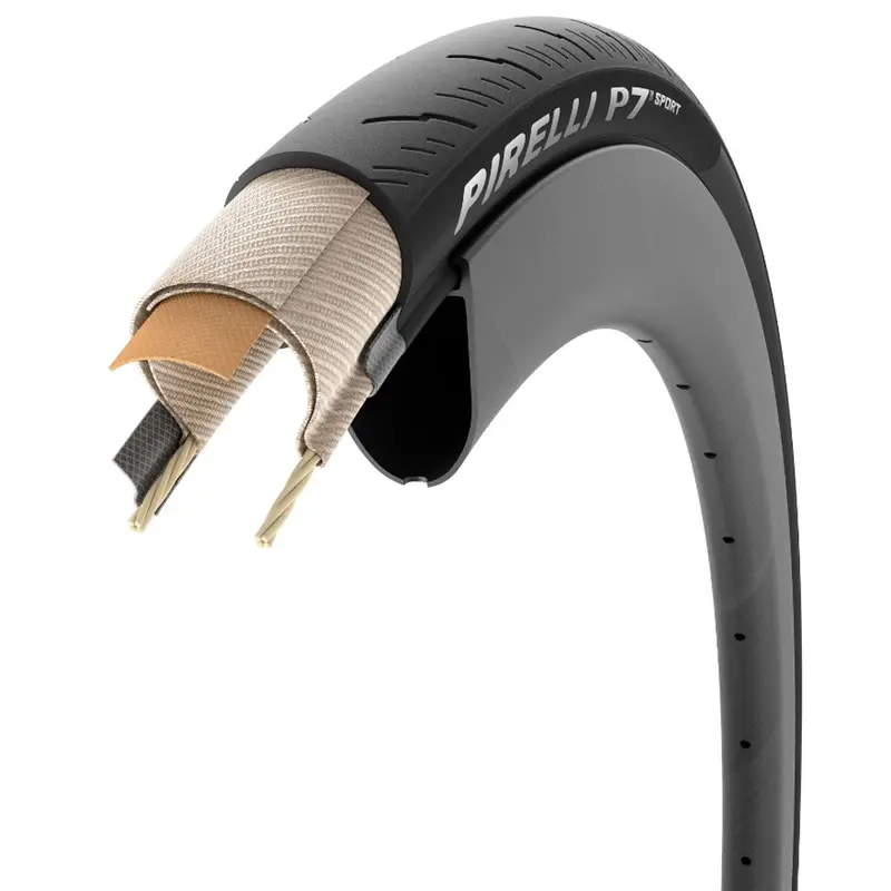 Pirelli P7 Sport Road Folding Road Tyre 700C 1