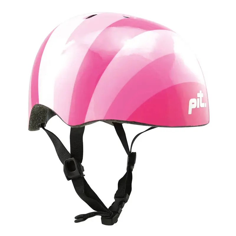 Pit Stripes Adult Bike/Skate Helmet Pink, Small/Medium 54-58Cm 1