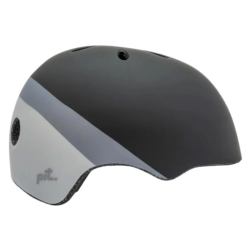Pit Urban Youth Helmet Matt Black/Grey X-Small 50-54 Cm 1