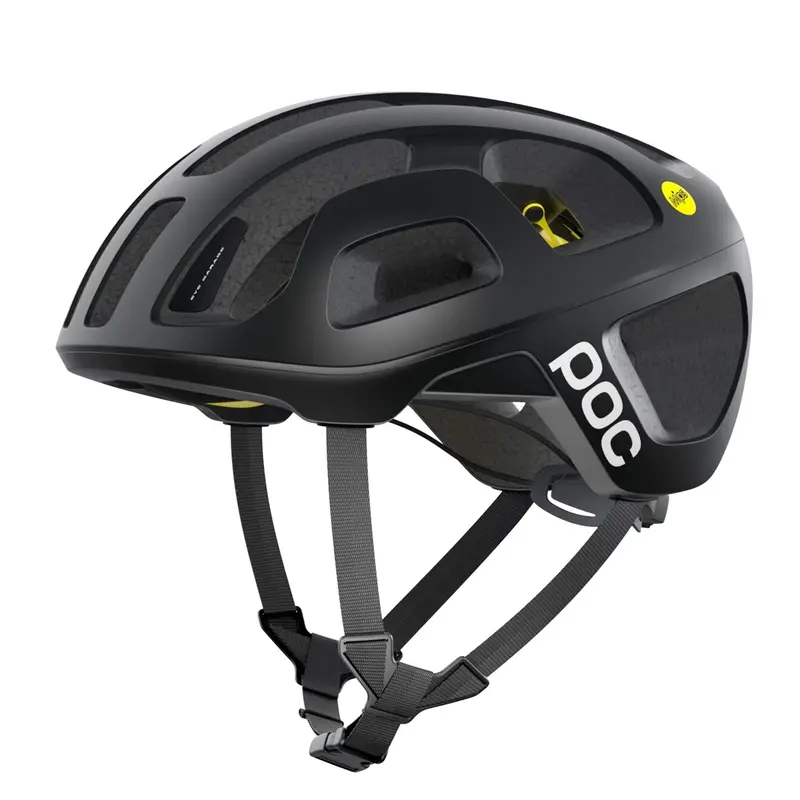 Poc Octal Road Cycling Unisex Helmet With Mips - Uranium Black Matt 1