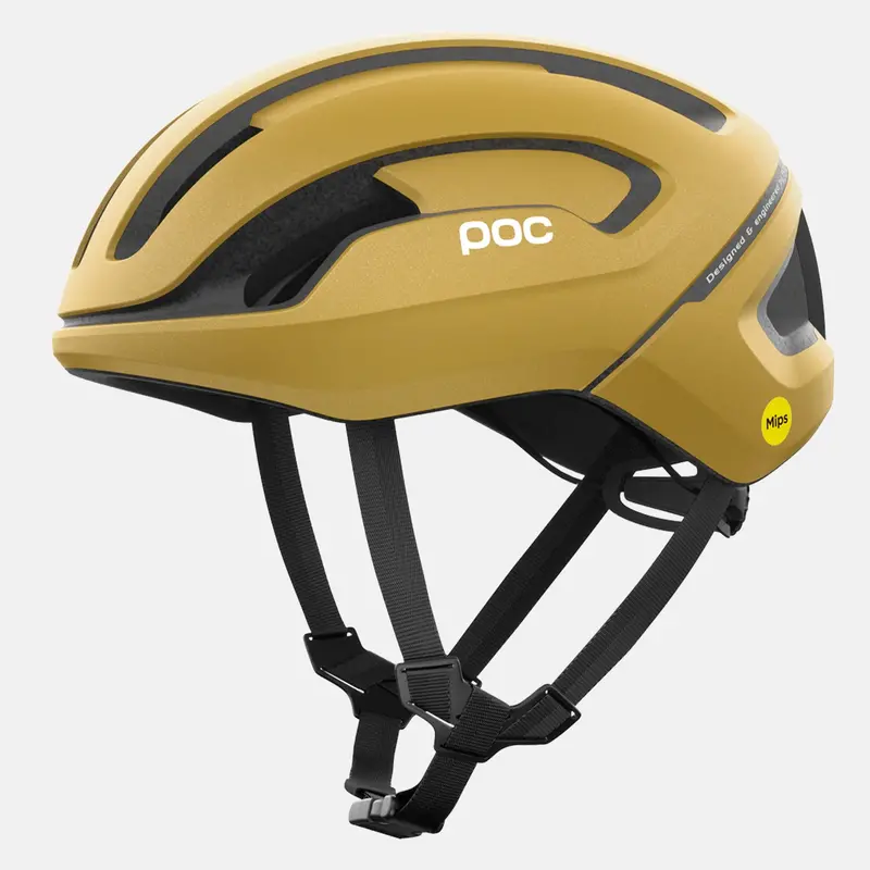 Poc Omne Air Mips Road Bicycle Helmet - Cerussite Kashima Metallic/Matt 1