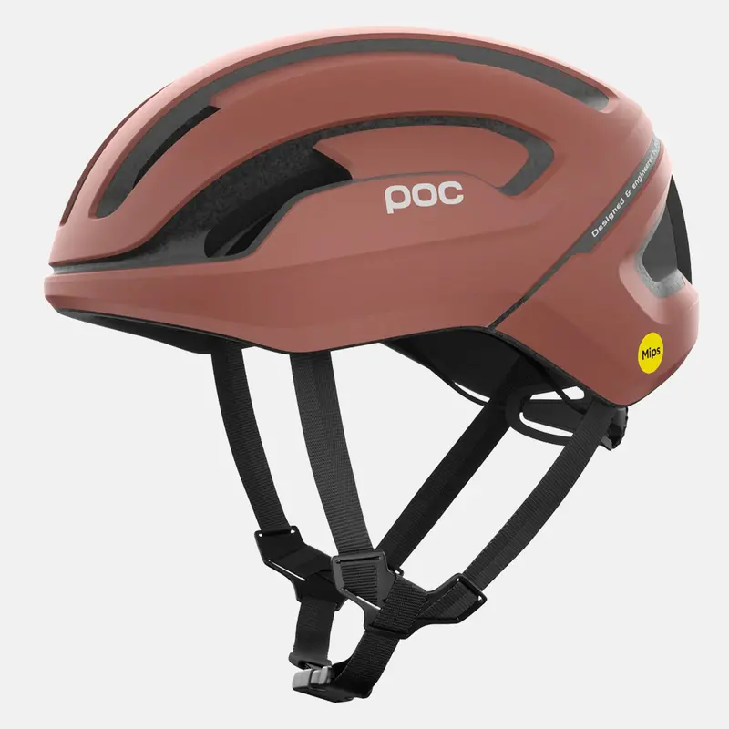 Poc Omne Air Mips Road Bicycle Helmet - Himalayan Salt Matt 1