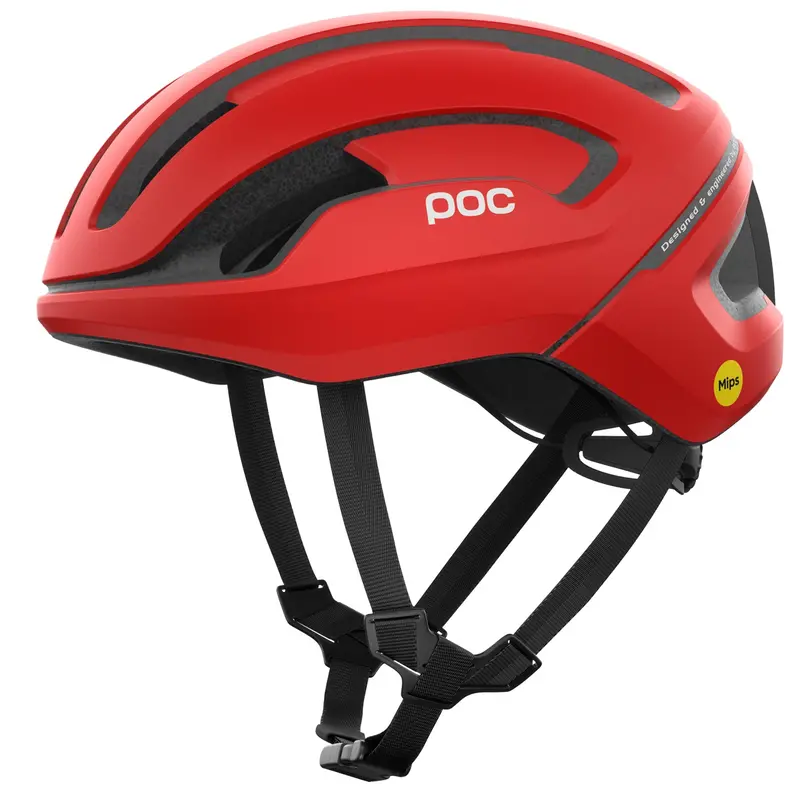 Poc Omne Air Mips Unisex Road Cycling Helmet - Prismane Red 1