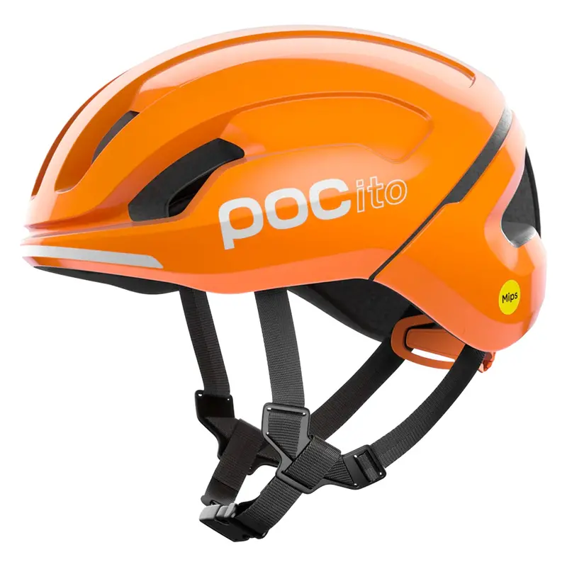 Poc Pocito Omne Children's Helmet With Mips - Fluorescent Orange 2