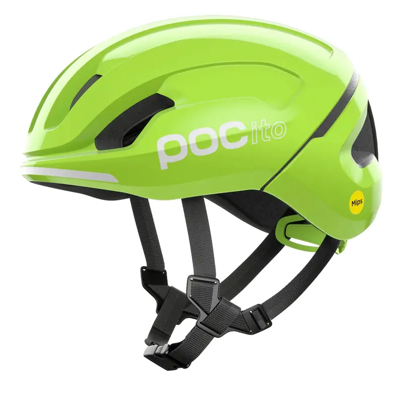 Poc Pocito Omne Children's Helmet With Mips Fluorescent Yellow/Green 1