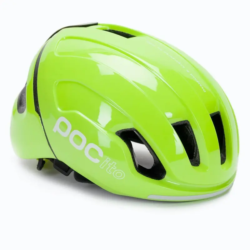 Poc Pocito Omne Children's Helmet With Mips Fluorescent Yellow/Green 2