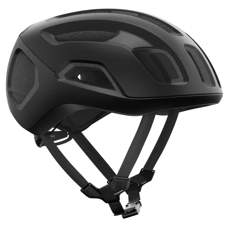 Poc Ventral Air Mips Unisex Road Cycling Helmet - Uranium Black 1