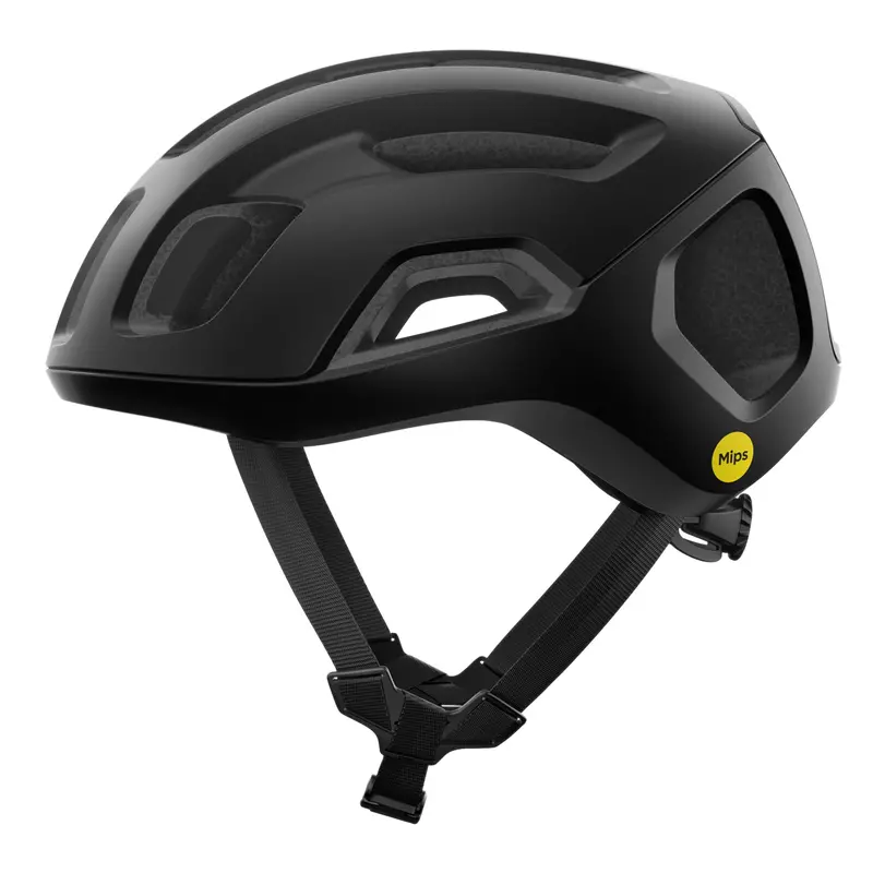 Poc Ventral Air Mips Unisex Road Cycling Helmet - Uranium Black 3